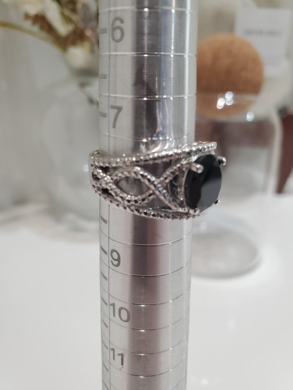STS Karis 925 Sterling Silver Ring Size 8